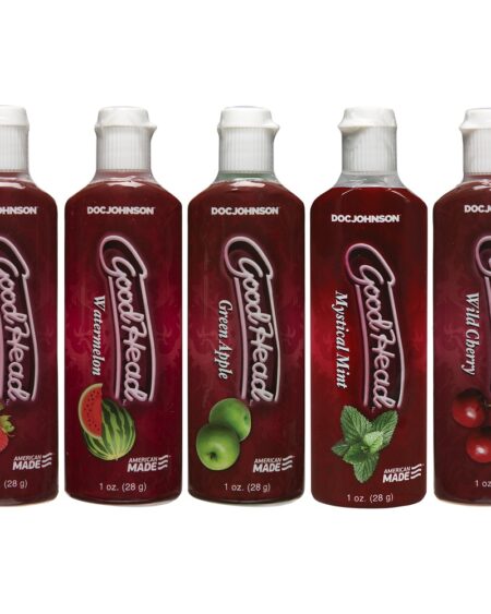 lovedildos.com - Love Dildos - Doc Johnson Good Head Ultimate Blow Job Gel 5 Pack