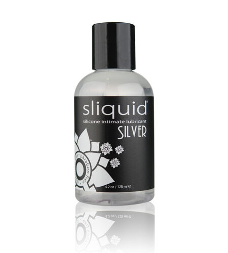 lovedildos.com - Love Dildos - Sliquid Naturals Silver Silicone Lubricant-125ml