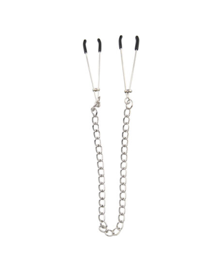 lovedildos.com - Love Dildos - Bound to Please Nipple Clamps & Chain