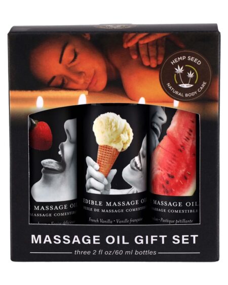 lovedildos.com - Love Dildos - Earthly Body Massage Oil Gift Set Box