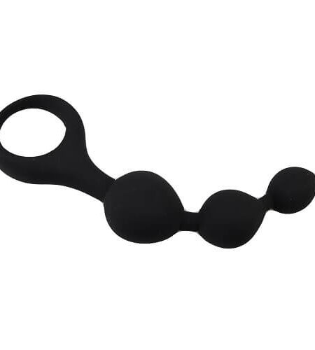 lovedildos.com - Love Dildos - Loving Joy Triple Ripple Anal Beads-Black