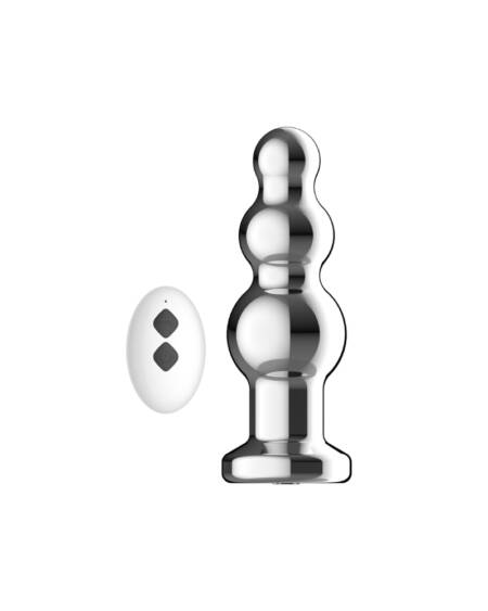 Toosh Remote Controlled Metal Vibrating Anal Beads