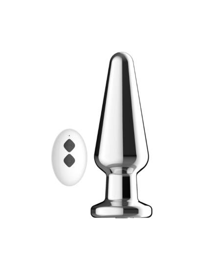 Toosh Remote Controlled Metal Vibrating Butt Plug