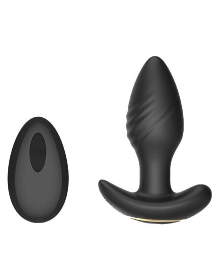 Toosh Remote Controlled Silicone Rotating & Vibrating Butt Plug