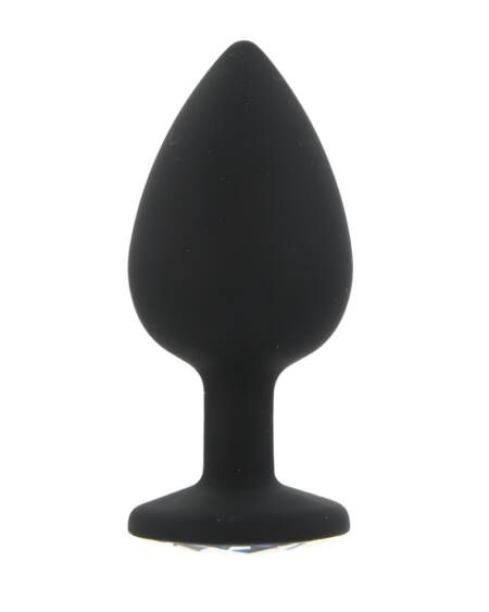 Toosh Black Silicone Butt Plug Large